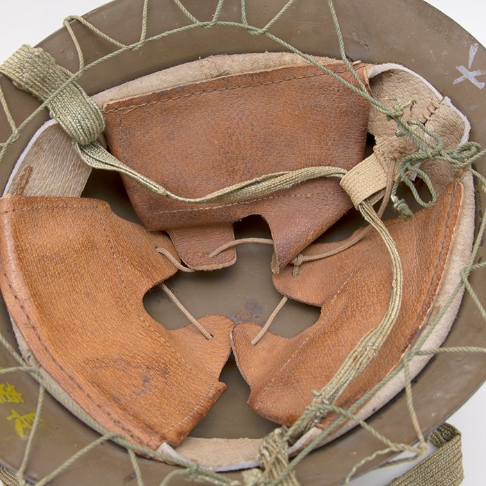 PUJ3 Extra clean netted Imperial Japanese Army helmet — image 15