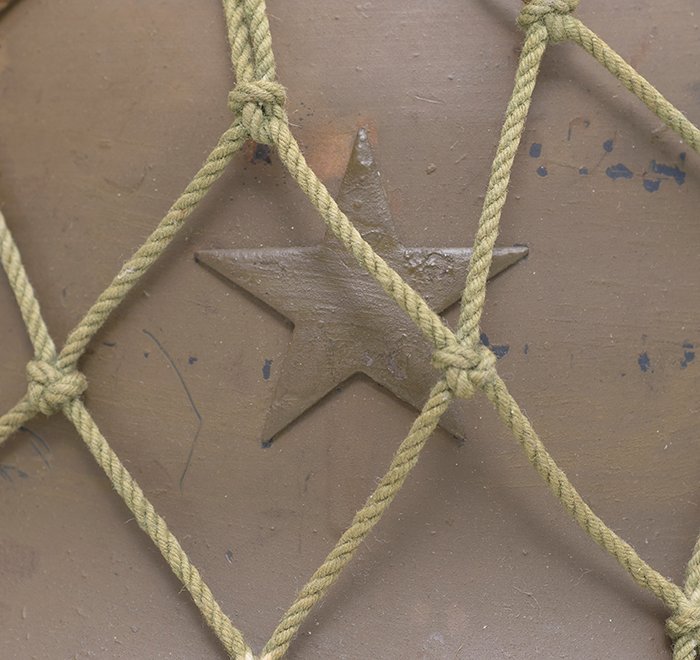 PUJ3 Extra clean netted Imperial Japanese Army helmet — image 3