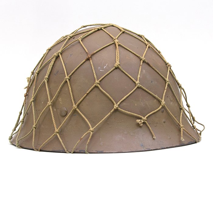 PUJ3 Extra clean netted Imperial Japanese Army helmet — image 9