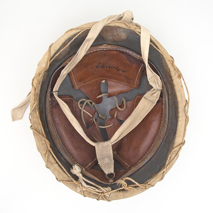 SPA104 Imperial Japanese Naval Landing Force's helmet with camouflage cover and netting — image 14