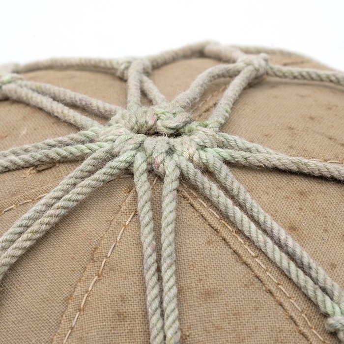 PMU14 Imperial Japanese Army helmet with camouflage cover and netting — image 11