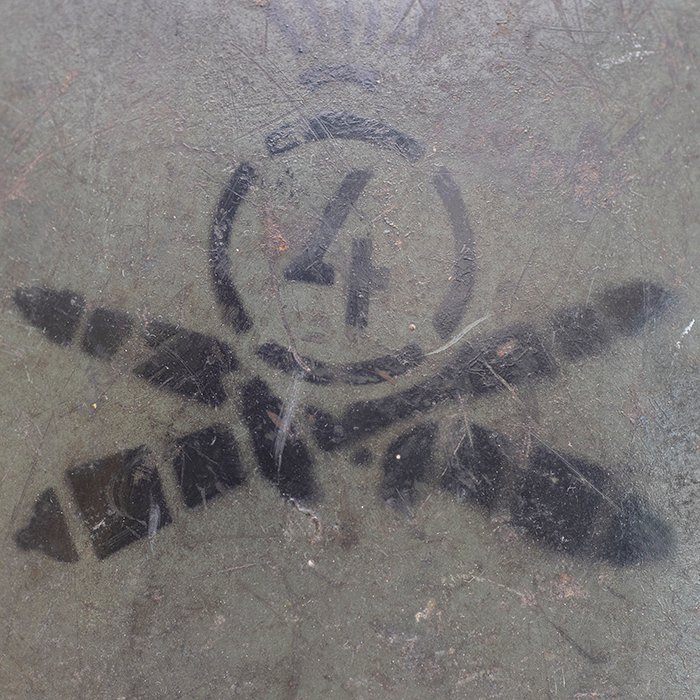 BCH114 Italian M33 helmet for Royal Field Artillery, Fourth Regiment — image 5