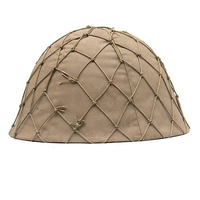 SPA105 Imperial Japanese Army Type 90 helmet with camouflage cover and net — image 10