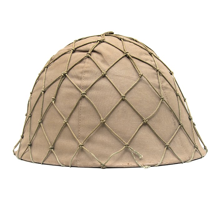 SPA105 Imperial Japanese Army Type 90 helmet with camouflage cover and net — image 13