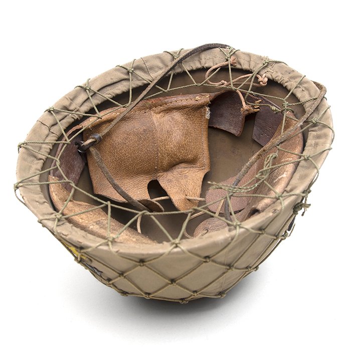 SPA105 Imperial Japanese Army Type 90 helmet with camouflage cover and net — image 18