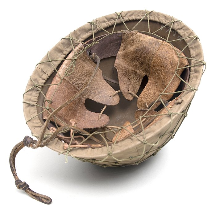 SPA105 Imperial Japanese Army Type 90 helmet with camouflage cover and net — image 20
