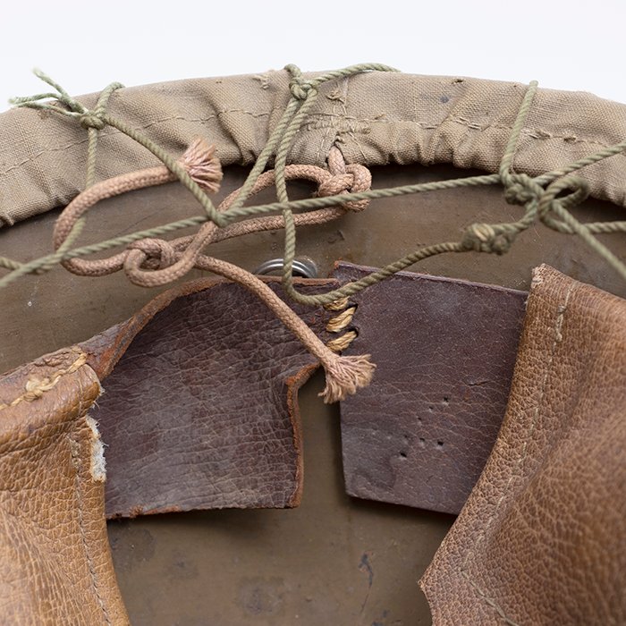 SPA105 Imperial Japanese Army Type 90 helmet with camouflage cover and net — image 21