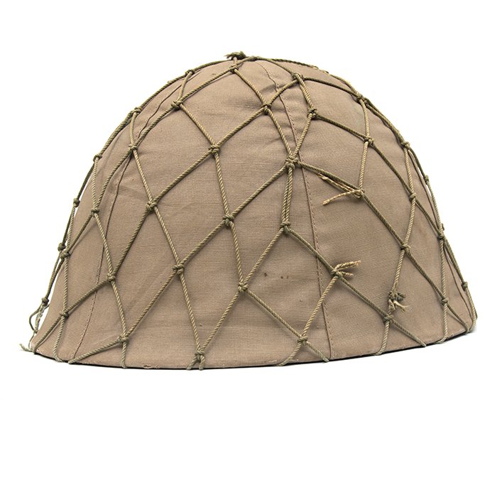 SPA105 Imperial Japanese Army Type 90 helmet with camouflage cover and net — image 9