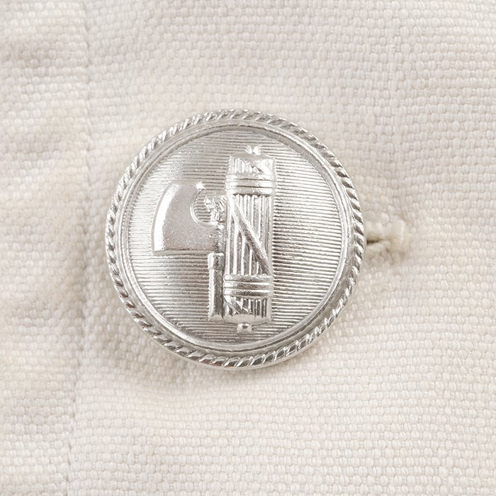 KMA8 Italian Fascist white summer tunic for one of the black shirt organizations — image 14