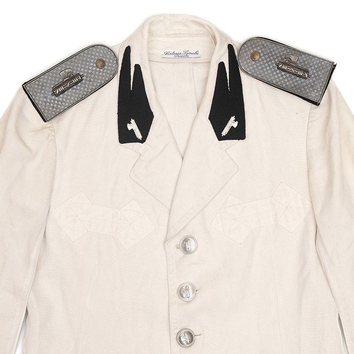 KMA8 Italian Fascist white summer tunic for one of the black shirt organizations — image 3