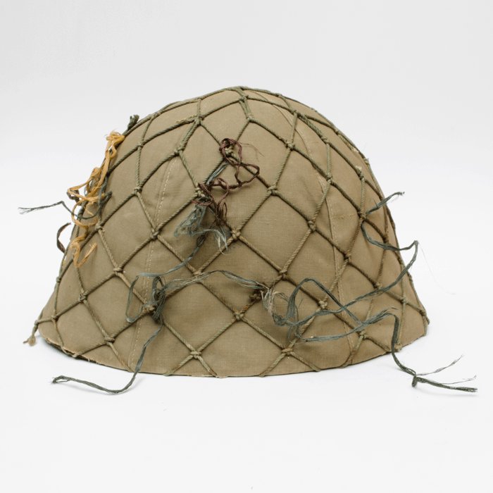 GEH1 Imperial Japanese Army Type 90 helmet with cover and issue net — image 11