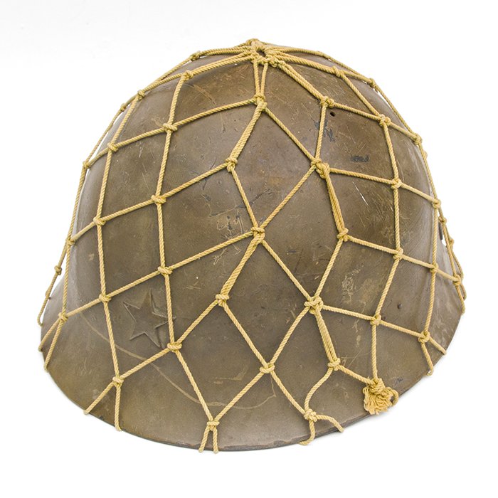 PNH1 Imperial Japanese Army Type 90 helmet and issue net — image 4