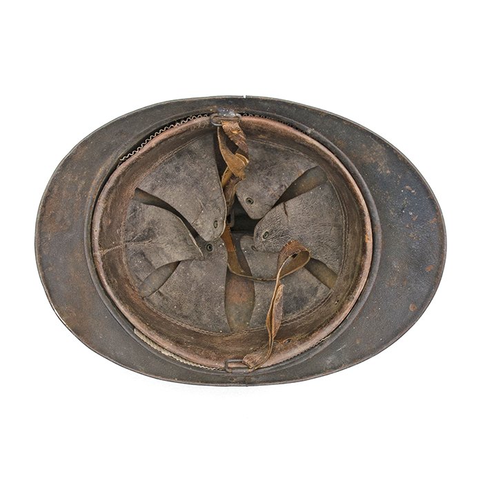 BCH83 French M15 Adrian steel helmet as used by the Czechoslovakian Legion in the First World War — image 10