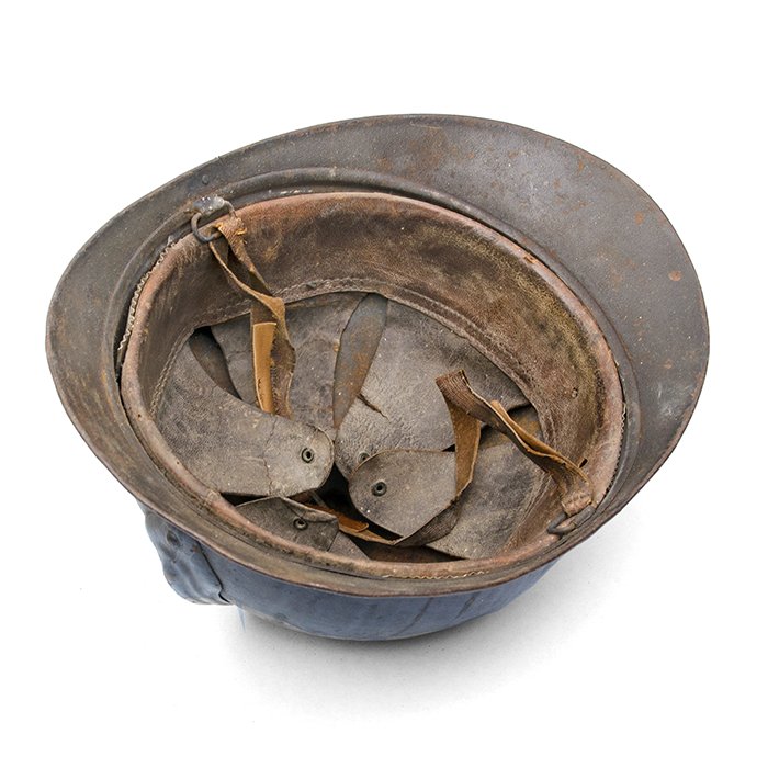 BCH83 French M15 Adrian steel helmet as used by the Czechoslovakian Legion in the First World War — image 11