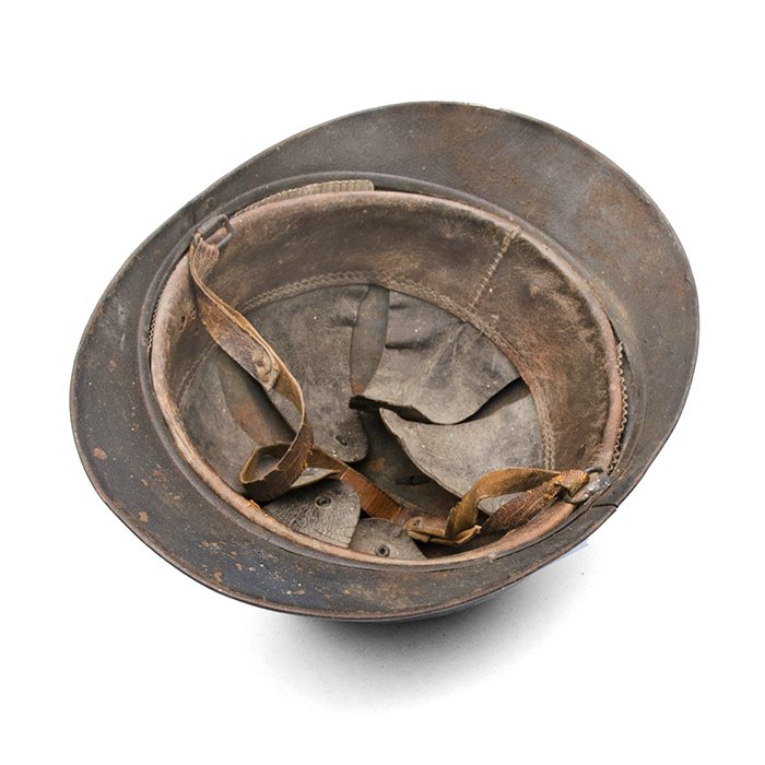 BCH83 French M15 Adrian steel helmet as used by the Czechoslovakian Legion in the First World War — image 12