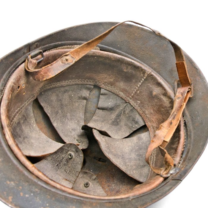 BCH83 French M15 Adrian steel helmet as used by the Czechoslovakian Legion in the First World War — image 13