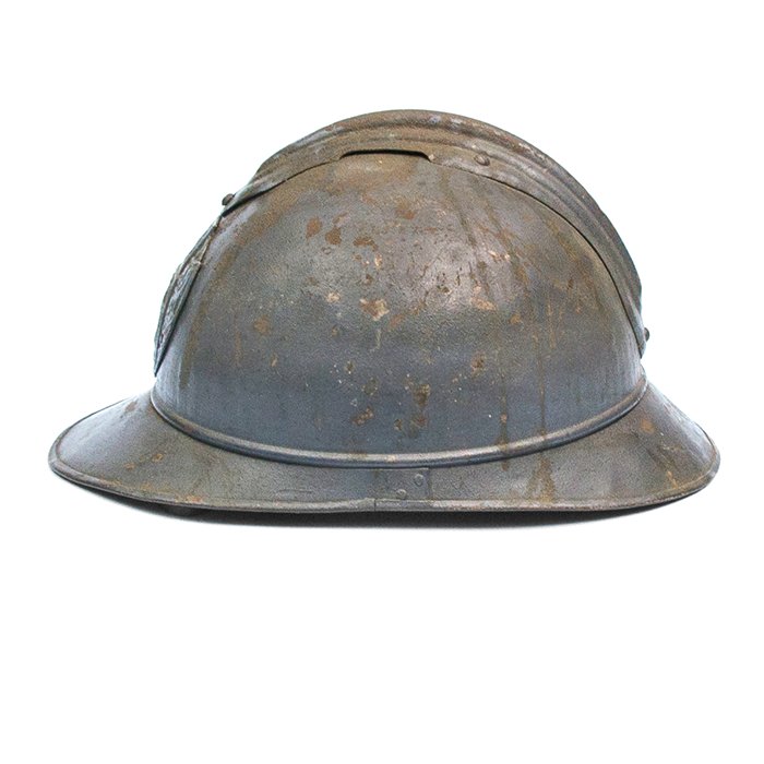 BCH83 French M15 Adrian steel helmet as used by the Czechoslovakian Legion in the First World War — image 6