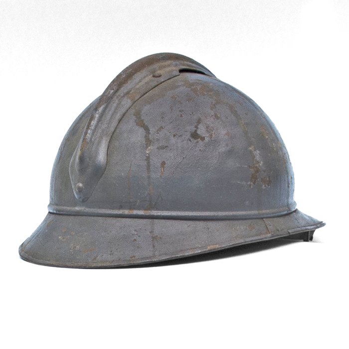 BCH83 French M15 Adrian steel helmet as used by the Czechoslovakian Legion in the First World War — image 8