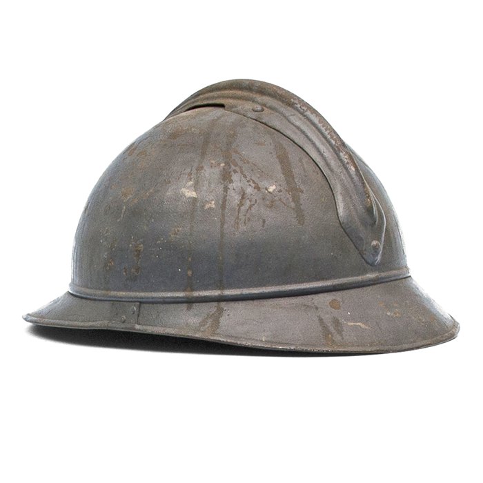 BCH83 French M15 Adrian steel helmet as used by the Czechoslovakian Legion in the First World War — image 9