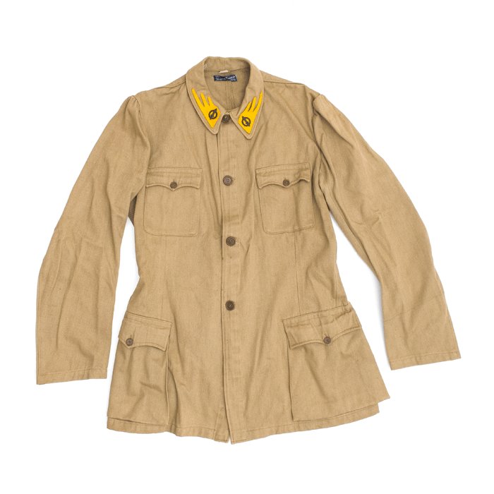 PSU6 Set of Italian RSI artillery service blouse, tropical coat and M42 summer cap — image 3