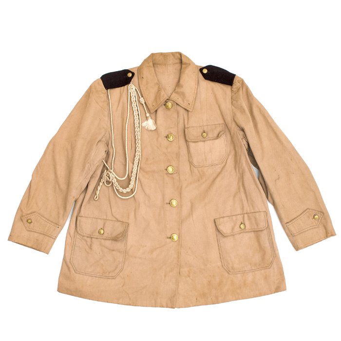 PSU6 Set of Italian RSI artillery service blouse, tropical coat and M42 summer cap — image 7