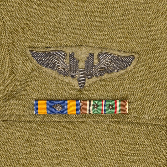 VRU3 U.S.A.A.F 8th Air Force NCO B-14 Flight jacket and overseas cap — image 6
