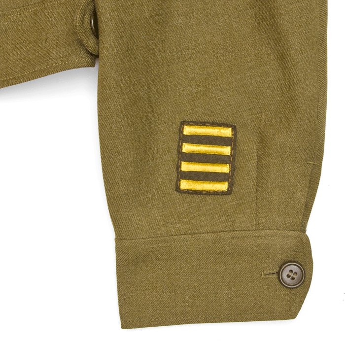 VRU3 U.S.A.A.F 8th Air Force NCO B-14 Flight jacket and overseas cap — image 9