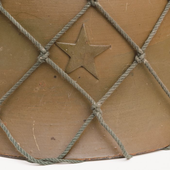 GRH11 Imperial Japanese Army Type 90 helmet and issue net — image 4