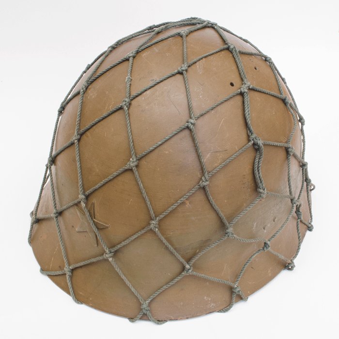 GRH11 Imperial Japanese Army Type 90 helmet and issue net — image 5