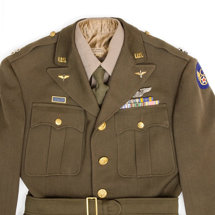 VRU2 US WW2 Army 8th Air Force Captain ensemble — image 3
