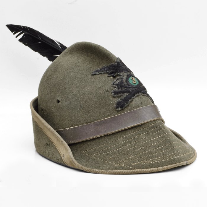 SJH11 Italian Alpini Artillery EM/NCO 'Robin Hood' style cap — image 5