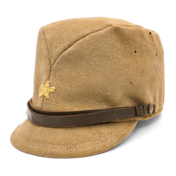 GHA14 Japanese army enlisted man's M1932 field cap — image 2