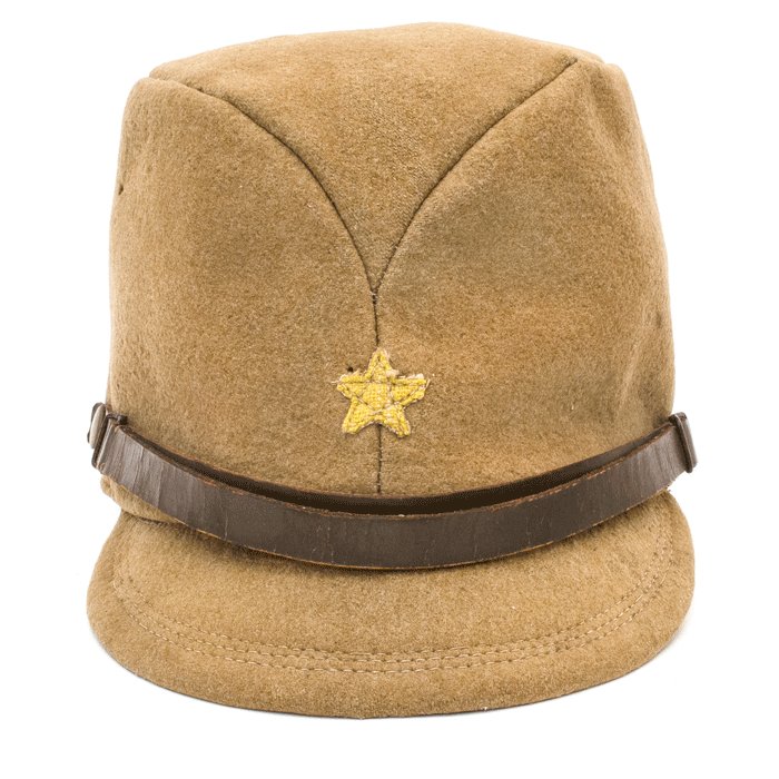 GHA14 Japanese army enlisted man's M1932 field cap — image 4