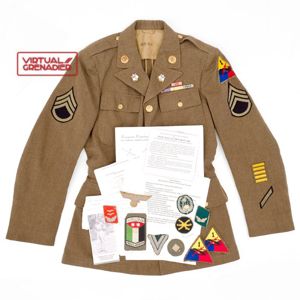 TAP7 Uniform set and rare German insignia lot of U.S. …