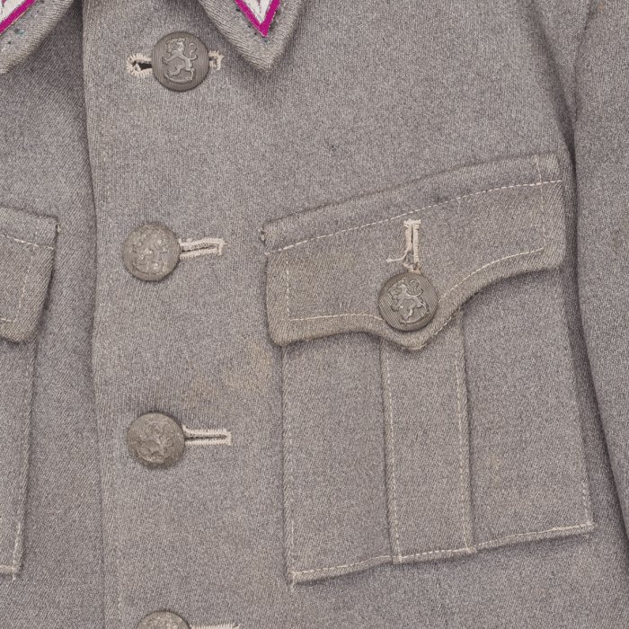 SJU7 Service blouse for Finnish Army Combat Engineer Sergeant Major — image 7