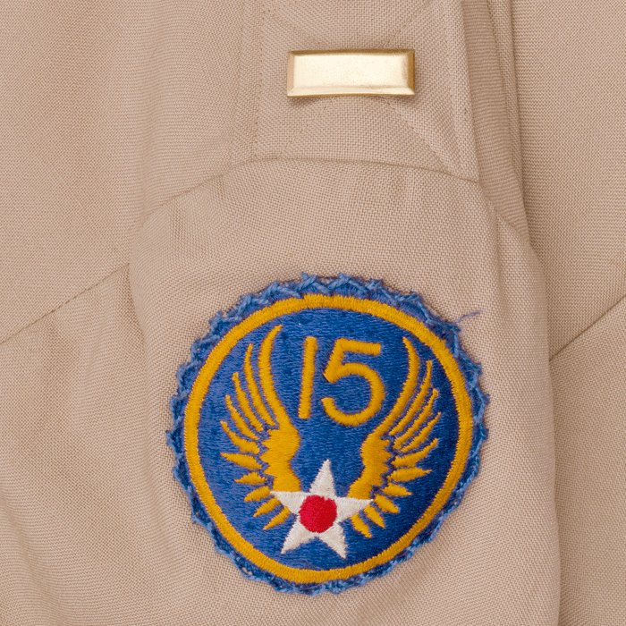 WA4H USAAC 15th Air Force Lt. tan wool tunic — image 6