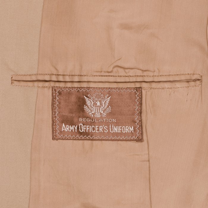 WA4H USAAC 15th Air Force Lt. tan wool tunic — image 8