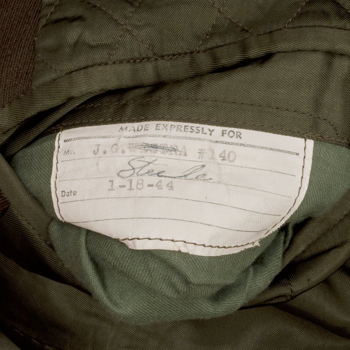 WA4I USAAC 9th Air Force 1st Lt. chocolate tunic, cap and linen shirt — image 9