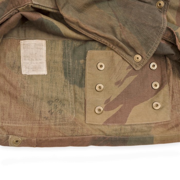 PEH4 U.S. army M1 WWII painted fixed bale steel helmet with liner for a 1st Lt. in the 1277th Engineer Combat Battalion — image 11