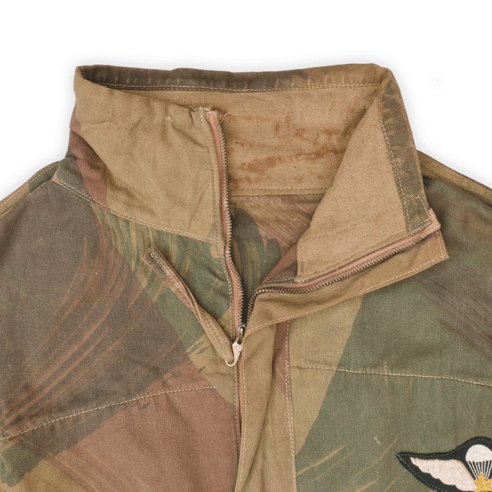 PEH4 U.S. army M1 WWII painted fixed bale steel helmet with liner for a 1st Lt. in the 1277th Engineer Combat Battalion — image 4