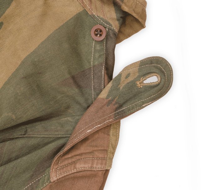 PEH4 U.S. army M1 WWII painted fixed bale steel helmet with liner for a 1st Lt. in the 1277th Engineer Combat Battalion — image 7