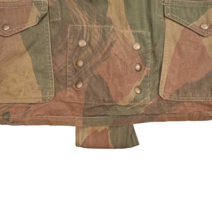 PEH4 U.S. army M1 WWII painted fixed bale steel helmet with liner for a 1st Lt. in the 1277th Engineer Combat Battalion — image 9