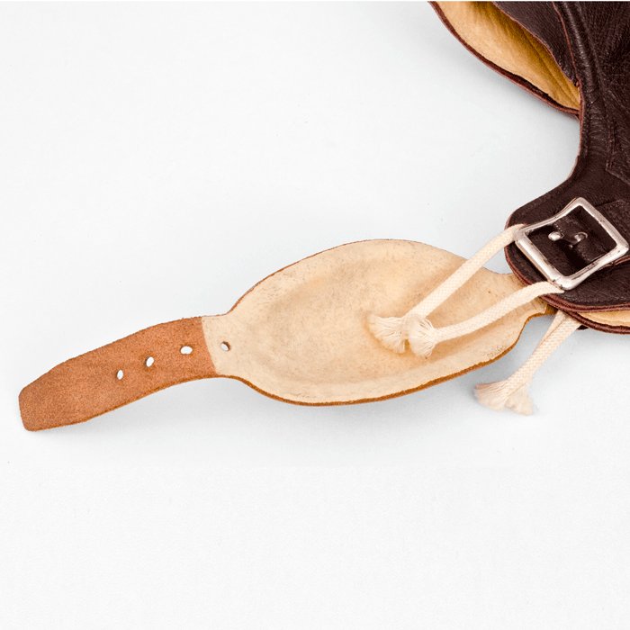 UEQ1 Rare WWII U.S. Marine Corps first pattern paratrooper smock with correct USMC marked leather helmet — image 16