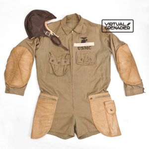 UEQ1 Rare WWII U.S. Marine Corps first pattern paratrooper smock …