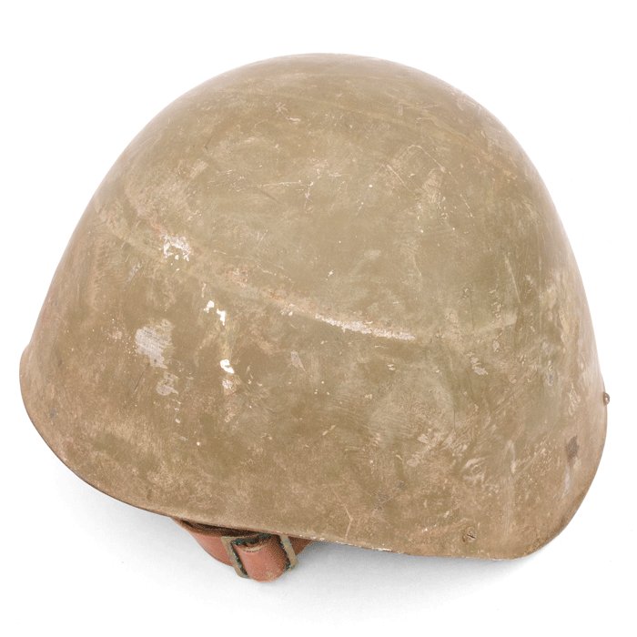 VTH6 WW2 era Greek army helmet — image 7