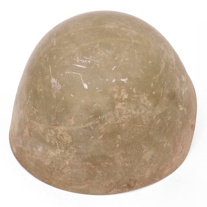 VTH6 WW2 era Greek army helmet — image 8