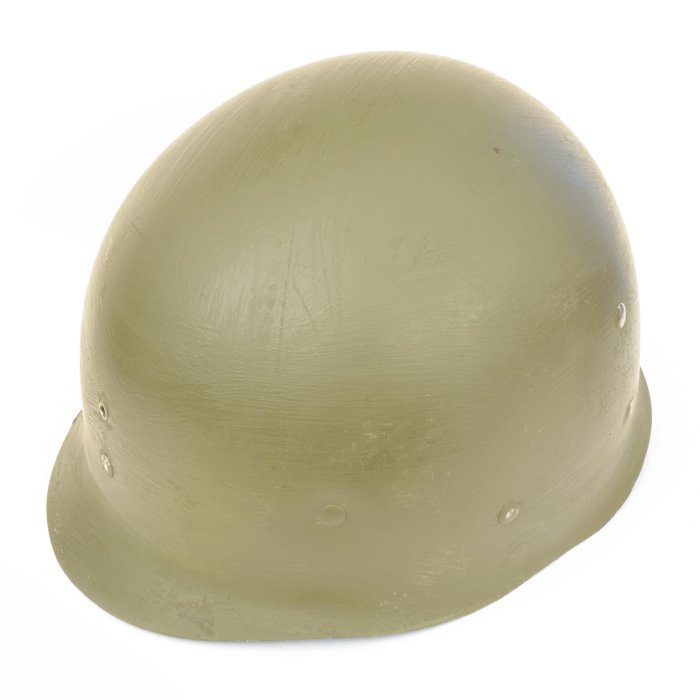GMH9 U.S. army M1 WWII fixed bale steel helmet with liner — image 8