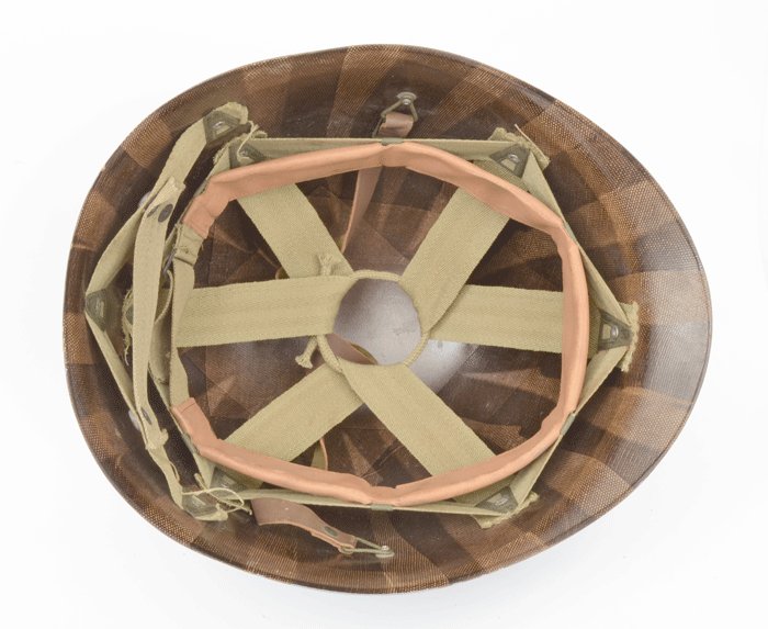 GMH1 Rare U.S. army 1942 pattern camouflage helmet liner — image 9