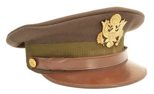 HFS2 U.S. Army officer visored cap