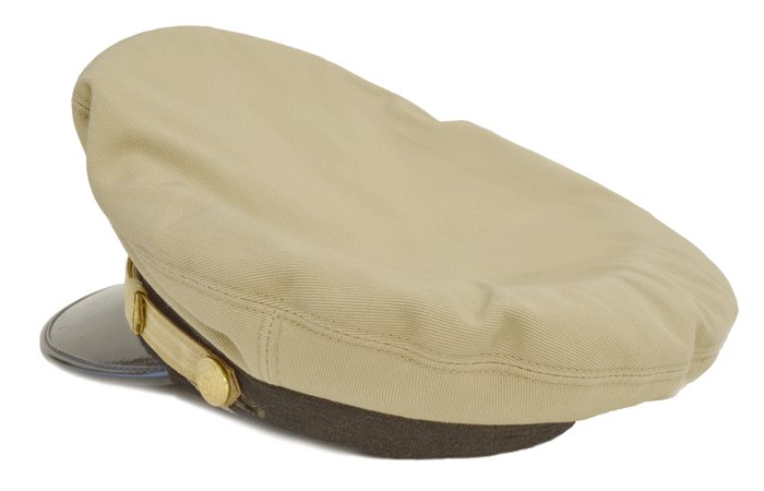HFS4 U.S. Navy officer khaki visored cap — image 7